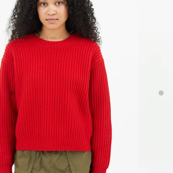 Acne Studio wool ribbed sweater - Picture 3 of 3